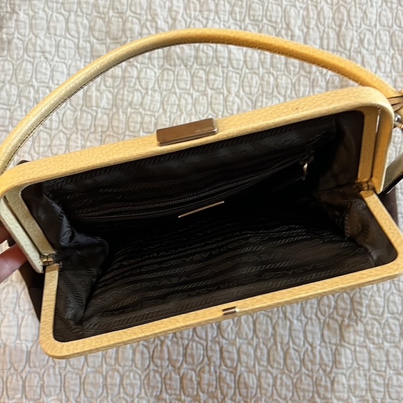 Vintage Prada Purse with Slipper/Shoe compartment - Picture 3 of 10